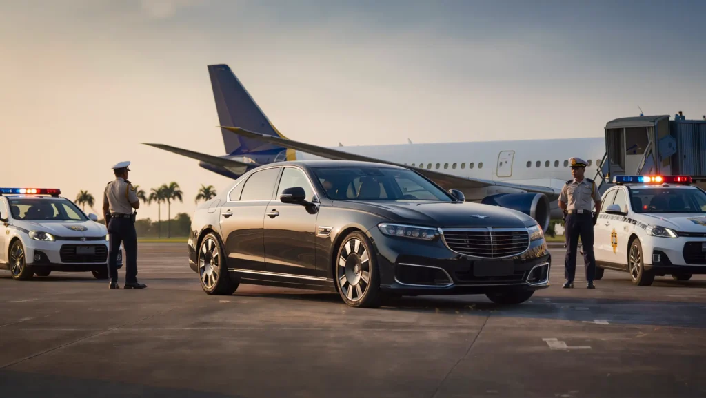 Airport Police Escort