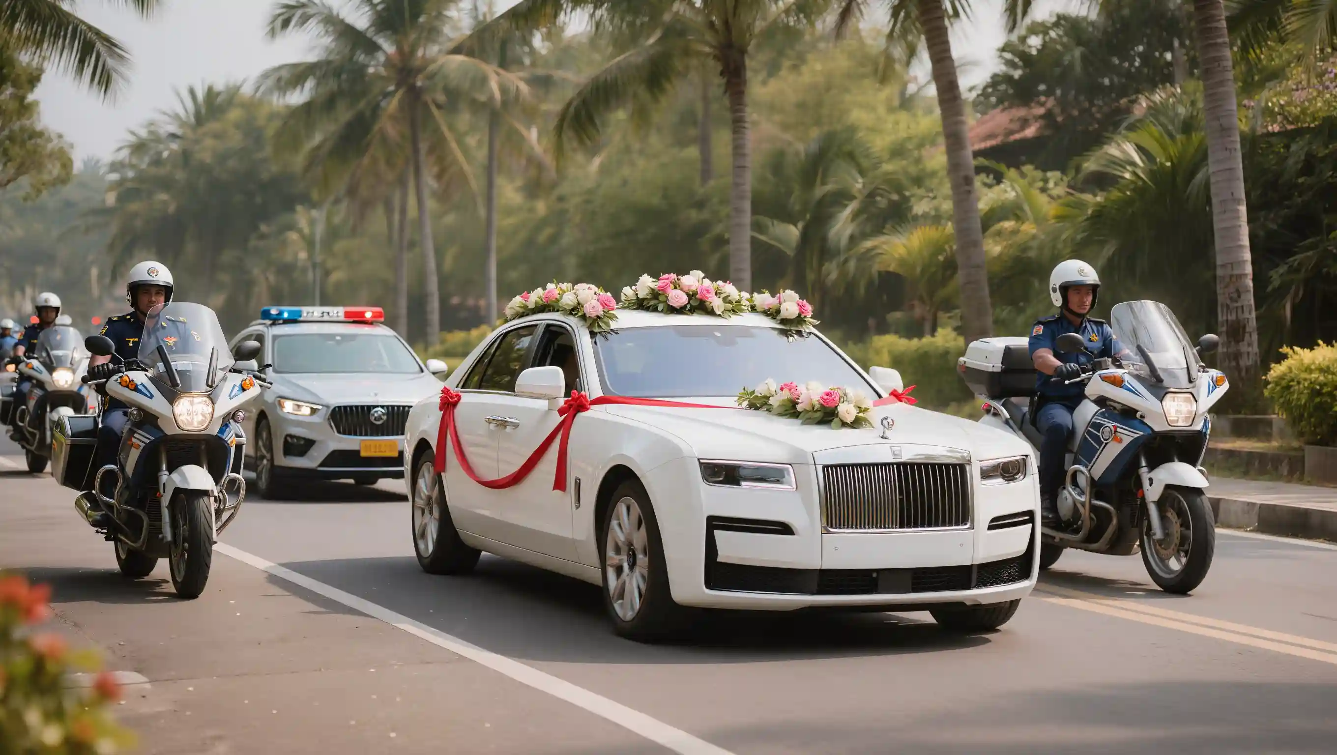 Wedding Police Escort Bali Wedding Police Escort Bali