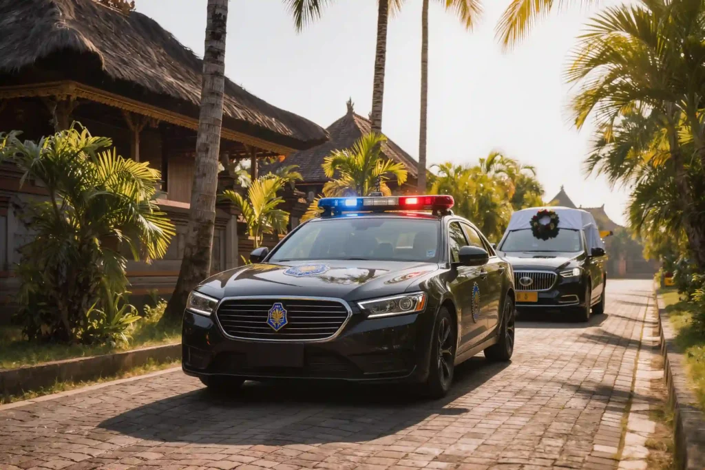 Funeral Police Escort Bali