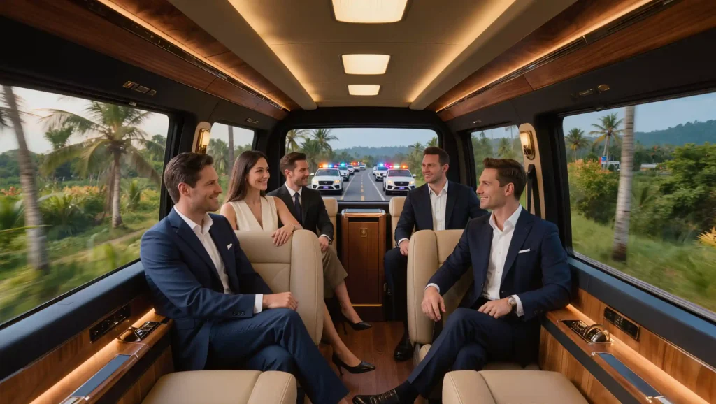 Corporate Group & Shuttle Convoy Coordination