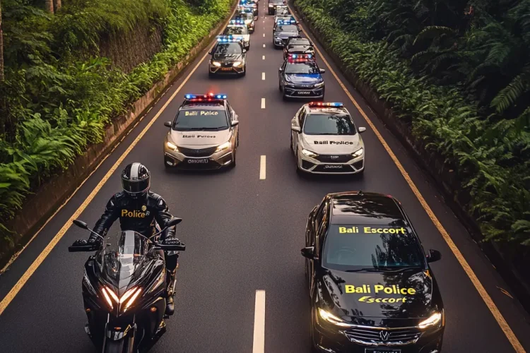 Professional VIP Police Escort Services in Bali | Police Escort Bali