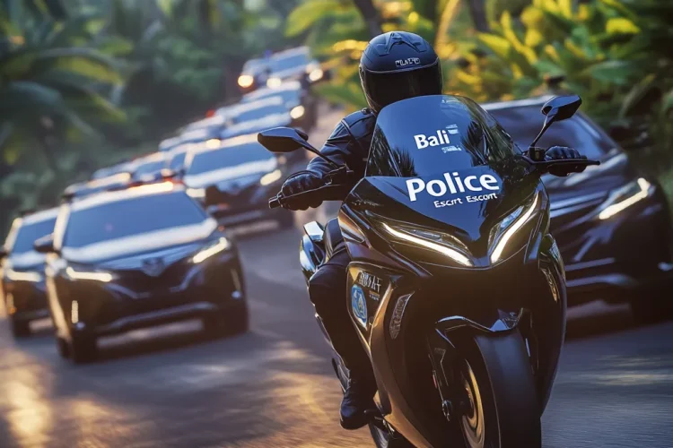 Professional VIP Police Escort Services in Bali | Police Escort Bali