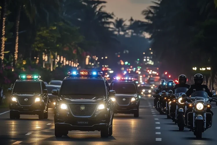 Professional VIP Police Escort Services in Bali | Police Escort Bali