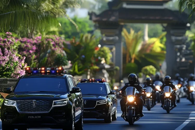 Professional VIP Police Escort Services in Bali | Police Escort Bali
