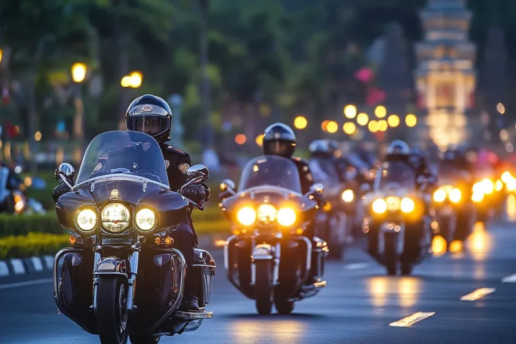 Professional VIP Police Escort Services in Bali | Police Escort Bali